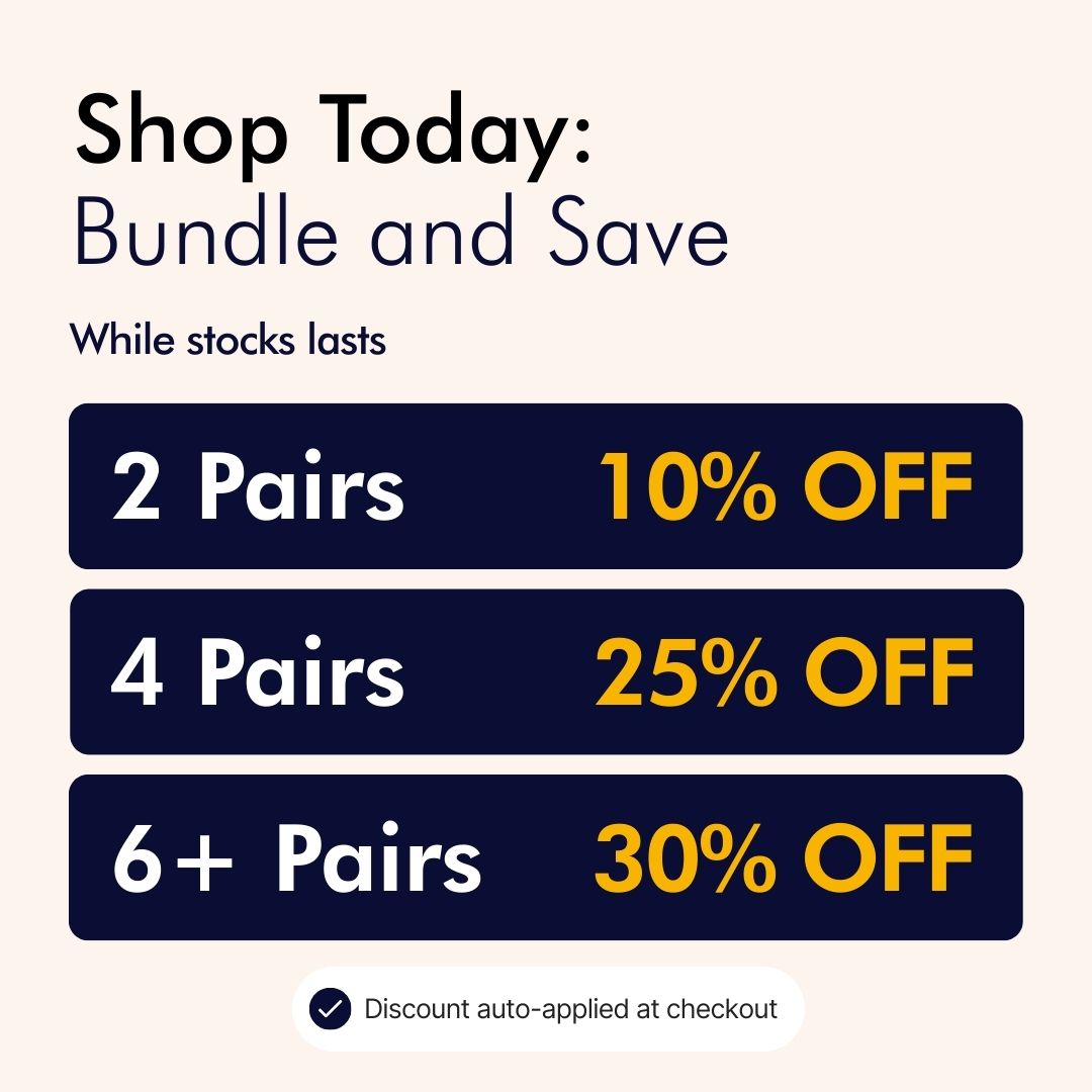 White Bamboo Ankle Compression Socks