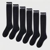 Black Bamboo Compression Socks 6 Pack