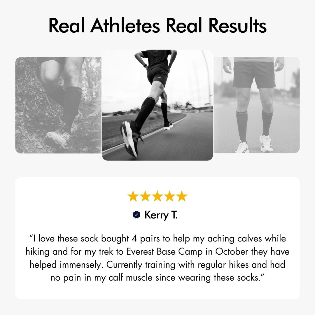 Green Performance Compression Socks